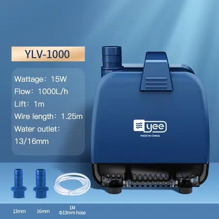 Ultra Quiet Bottom Suction Pumpf 15W